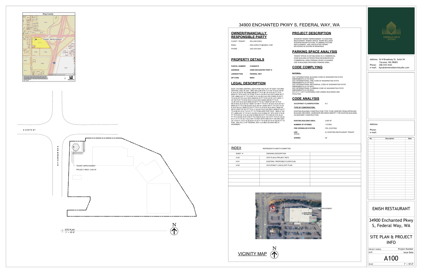 Emish Restaurant — Federal Way project image