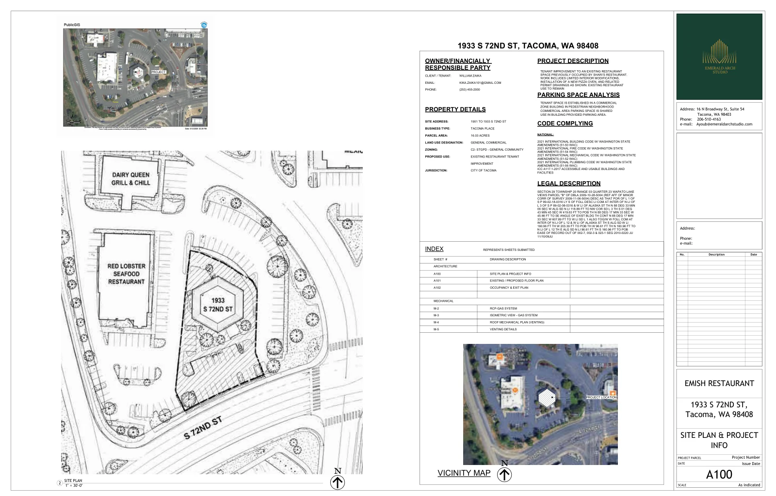 Emish Restaurant — Tacoma project image